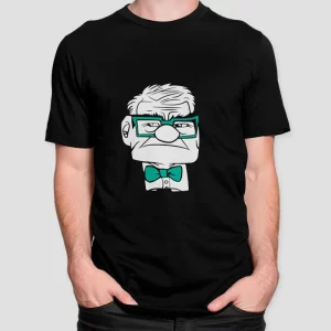 Polera para enamorados, estampado personalizado, Up, Carl Pigmentón.