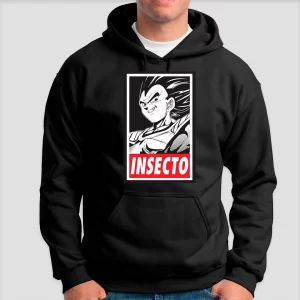 Polerón Estampado de Dragón Ball Vegeta Insecto
