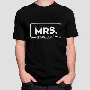 Polera Estampada para pareja MRS