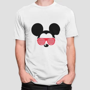 Polera Estampada con diseño de Mickey Mouse