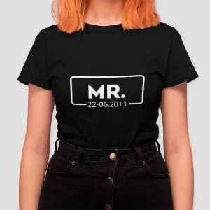 Polera Estampada para Parejas Mr