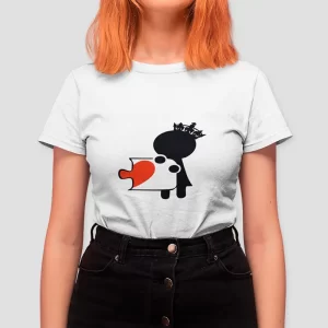 Polera Estampada para parejas Rompezacabeza