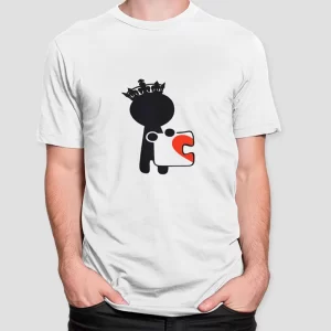 Polera Estampada para parejas Rompecabeza