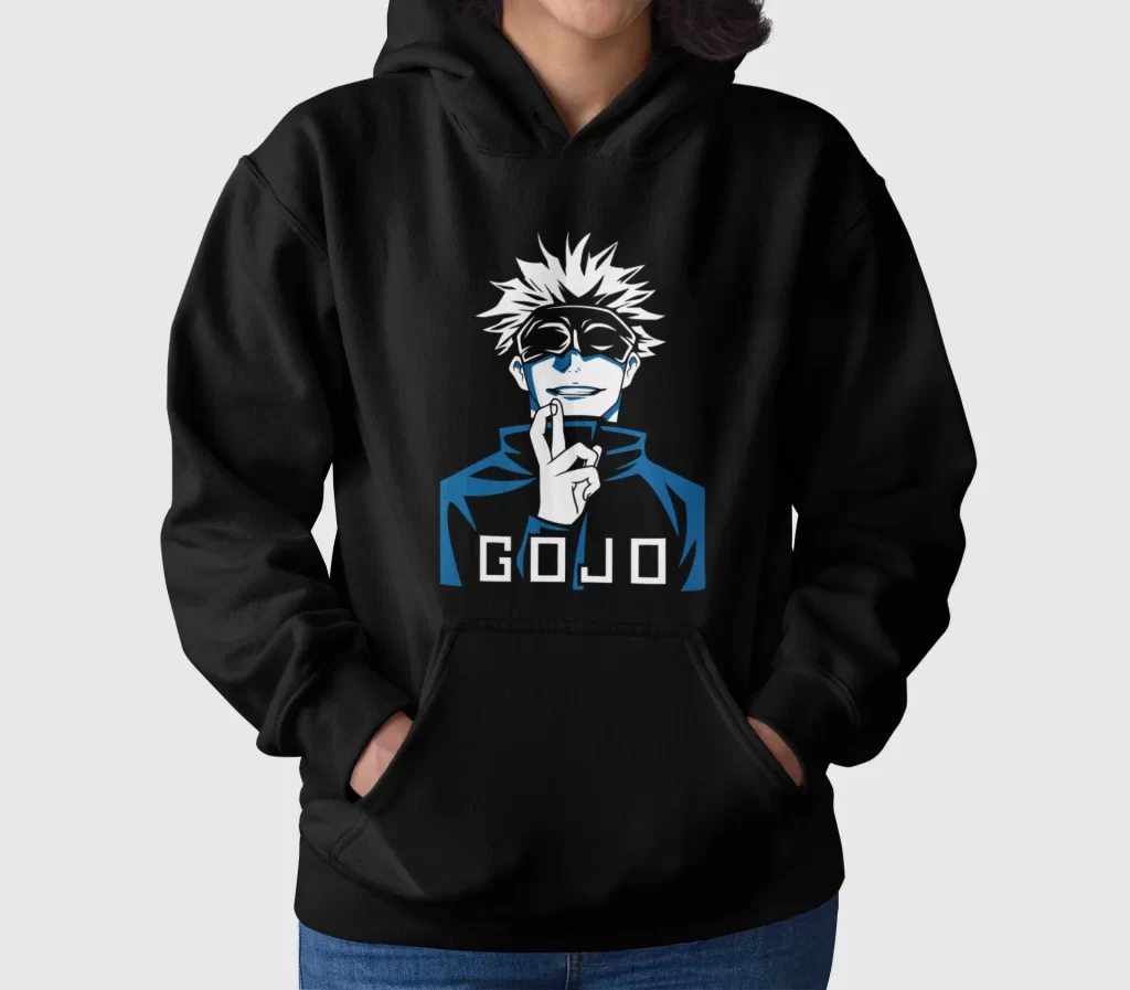 poleron jujutsu kaisen gojo satoru para hombres mujeres y niños anime