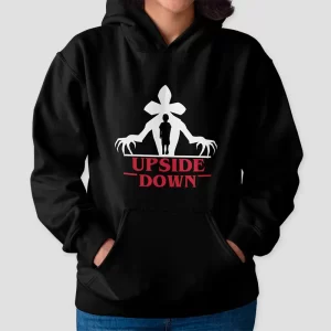 Polerón Estampado Personalizado Stranger Things de Algodón para Hombres Mujeres y niños