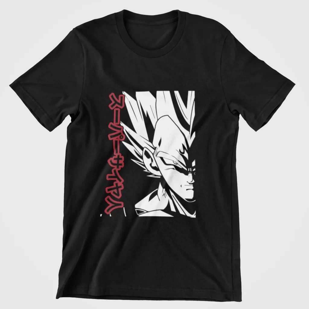 Polera Dragon Ball Vegeta