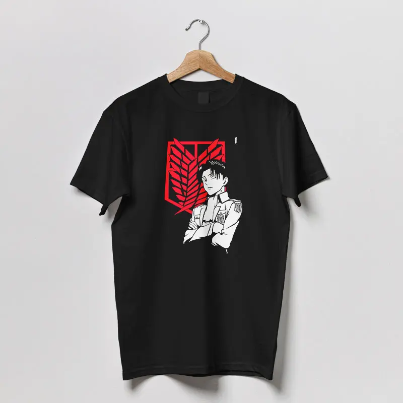 Polera Shingeki No Kyojin Levi Ackerman para hombres mujeres y niños