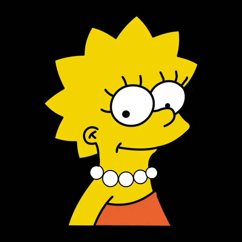 Polerón Lisa Simpson