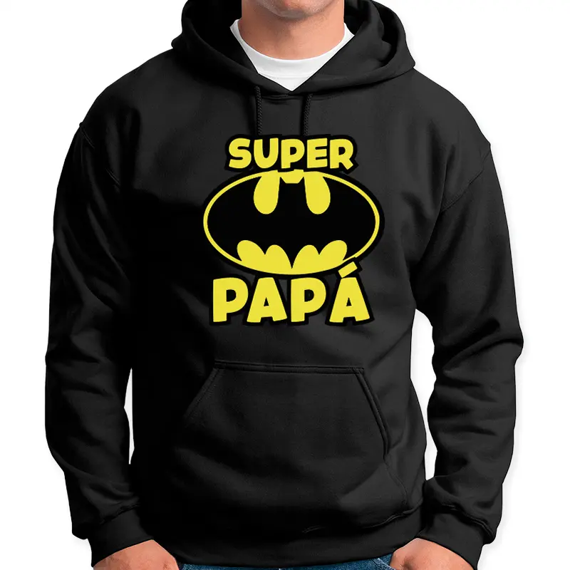 Polerón Super Papá Batman Pigmentón