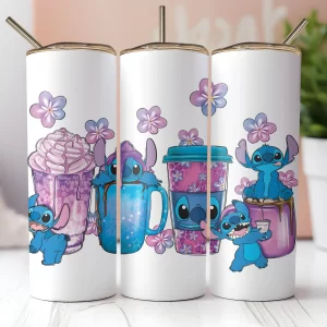 Vaso de Stitch TumblerSkinny Personalizado