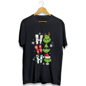Polera Grinch Navidad Familia